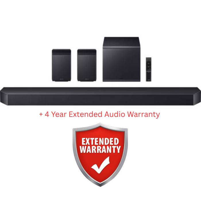 Samsung HW-Q990F 11.1.4ch Soundbar, HW-Q990F/ZA Bundle With 4 Year Extended Audio Warranty