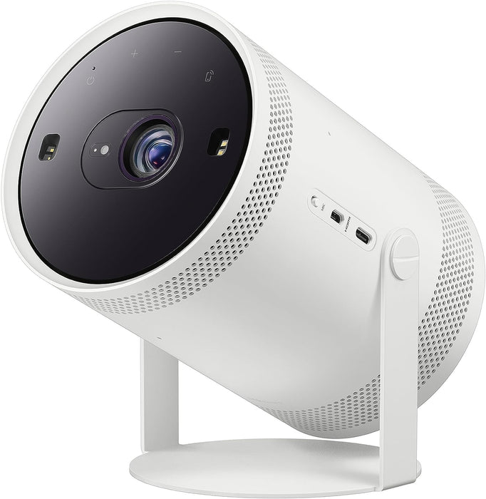 SAMSUNG 30” - 100” Smart Portable Projector, Freestyle 2nd Gen with Gaming Hub, FHD, HDR, Big Screen Home Theater Experience, 360 Sound, SP-LFF3CLAXXZA, 2023 Model