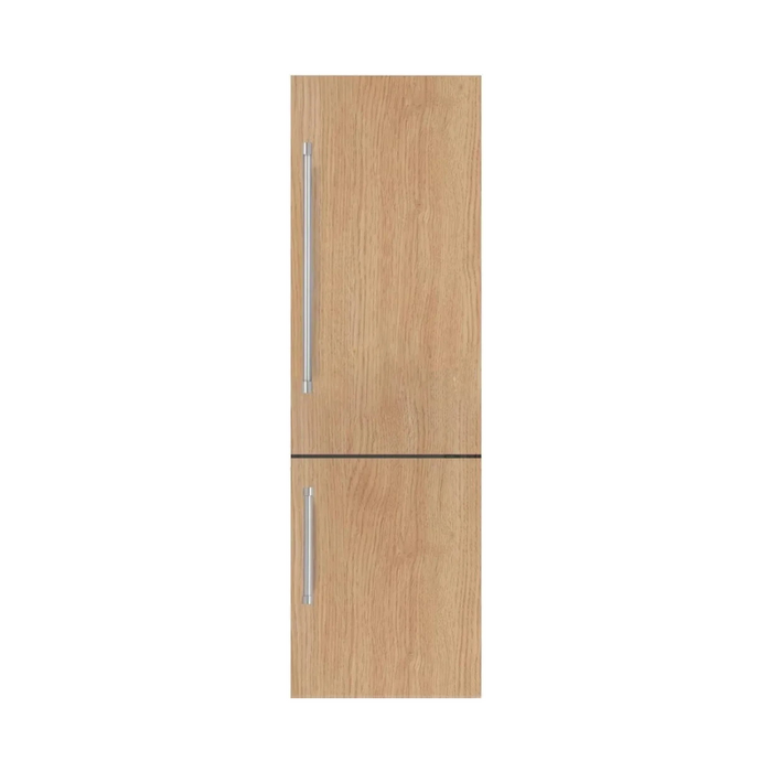 Forte F9BFRESIC450PR 24 Inch Panel Ready Counter Depth Built-In Bottom Mount Refrigerator with 9.2 cu. ft. Total Capacity, Dual Cool, Double Crispers, Frost Free, LED Lighting, No Frost Technology, Spill-Proof Glass Shelves, and ENERGY STAR®