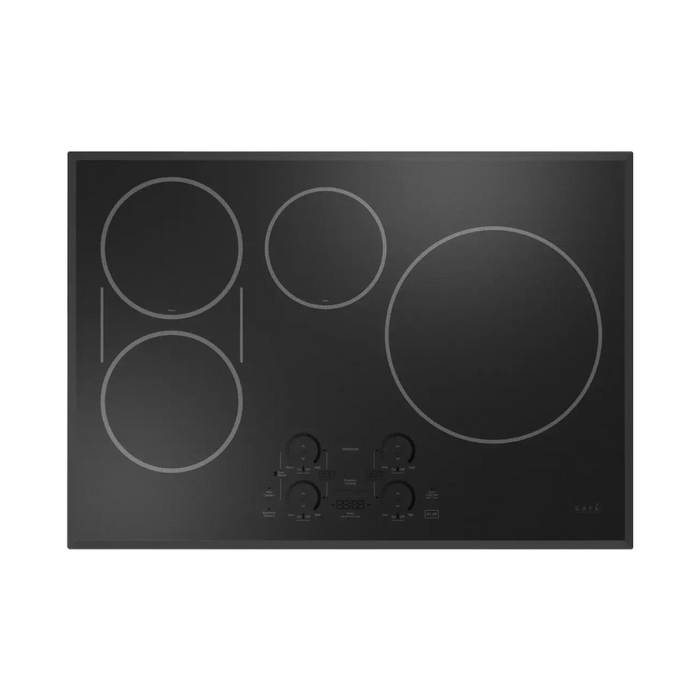 Cafe CHP90301TBB 30 Inch Induction Smart Cooktop with 4 Elements