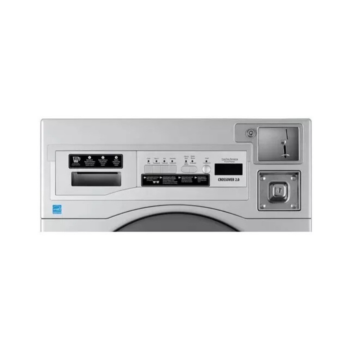 Crossover Crossover 2.0 WHLFP817MC2 27 Inch Front Load Washer with 3.5 Cu. Ft. Capacity, 15,000+ Cycle Life, 300 G-force Extraction, 8-Point Suspension, Heavy-Duty SKF Bearings, 4 Wash Cycles, Real-Time Clock, ADA Compliant, and ENERGY STAR®