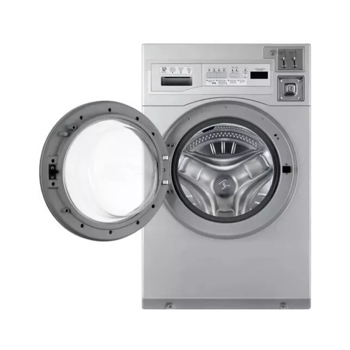 Crossover Crossover 2.0 WHLFP817MC2 27 Inch Front Load Washer with 3.5 Cu. Ft. Capacity, 15,000+ Cycle Life, 300 G-force Extraction, 8-Point Suspension, Heavy-Duty SKF Bearings, 4 Wash Cycles, Real-Time Clock, ADA Compliant, and ENERGY STAR®
