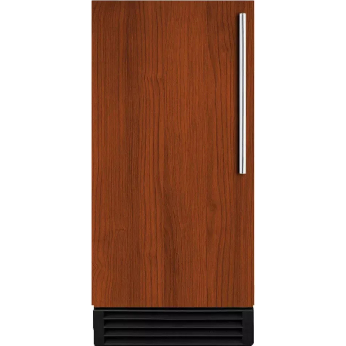 Summit Commercial Series BIM44GIFADA 15 Inch Commercial Ice Maker with 25 lbs. Storage Capacity, 50 lbs. Daily Production, Automatic Defrost, ADA Compliant and ENERGY STAR®: Panel Ready, Left Hinge