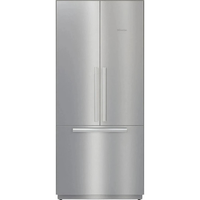 Miele MasterCool Series KF2982VI 36 Inch Smart Built-In French Door Refrigerator with WiFiConn@ct, Push2Open, IceMaker, MasterSensor, MasterFresh, DynaCool, DuplexCool Pro, NoFrost, BrilliantLight: Panel Ready (Panels Sold Separately)
