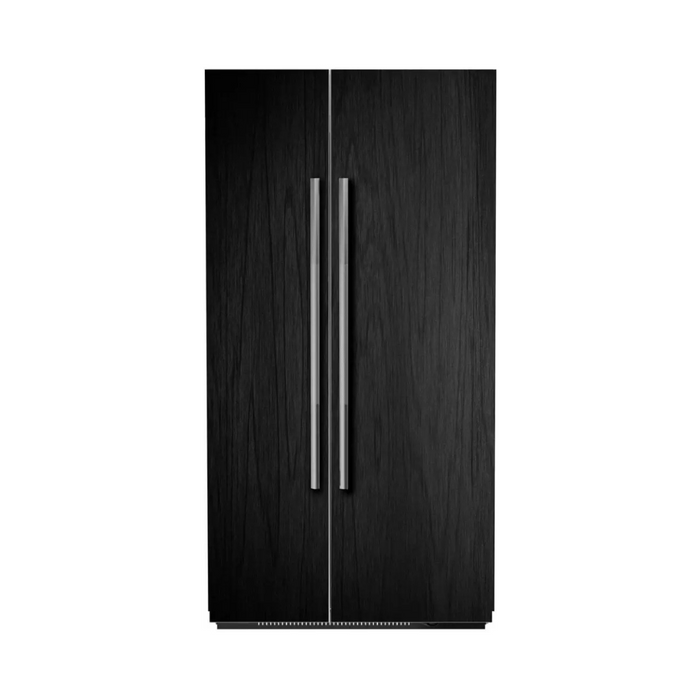 JennAir JBSFS42NMX 42 Inch Panel Ready Counter Depth Built-In Side By Side Refrigerator with 25.6 Cu. Ft. Total Capacity, Daring Obsidian Interior, Precision Temperature Management™ System, Advanced Climate Control Drawer, Automatic Ice Maker, STAR K