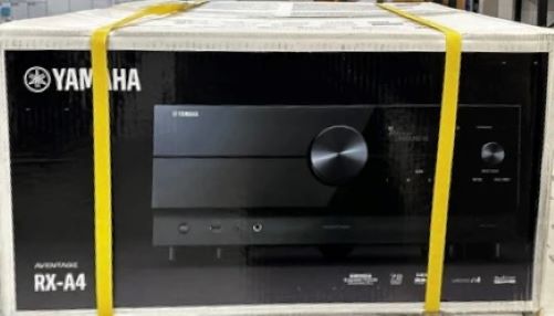 Yamaha AVENTAGE RX-A4A 7.2-Channel AV Receiver with 8K HDMI and MusicCast - Black