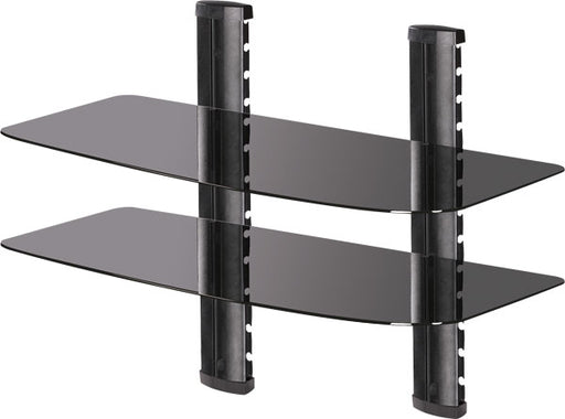 Universalmounts Equipment Rack- wide Shelf with Glass - TheAvDudes.com