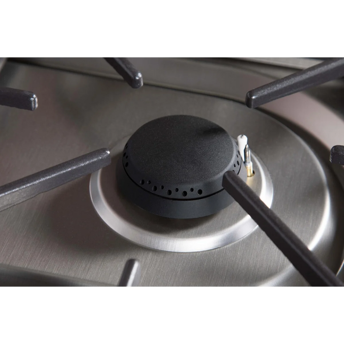 Ilve Majestic II Collection UM096DQNS3BGPLP 36 Inch Freestanding Dual Fuel Range with 6 Sealed Burners, 3.5 cu. ft. Oven Capacity, Warming Drawer, and Fast Pre-Heat: Blue Grey with Copper Trim - LP