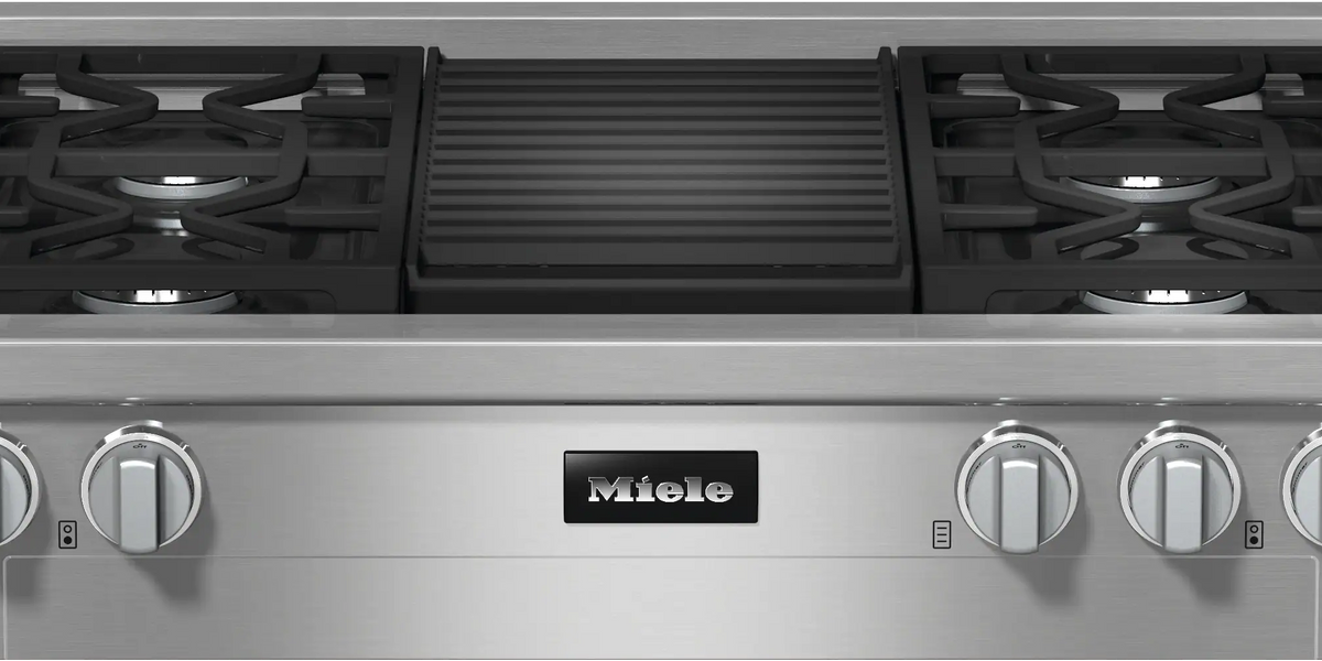 Miele 36-inch Range Top KMR 1135-3 G GR EDST/CLST — The AV Dudes