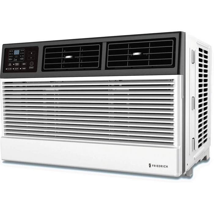 Friedrich Chill Premier Series CCW24B30B 24,000 BTU Window Smart Air Conditioner with QuietMaster® Technology, 24-Hour Timer, Auto Restart, 8-Way Airflow Control, and 1,500 Sq. Ft. Cooling Area