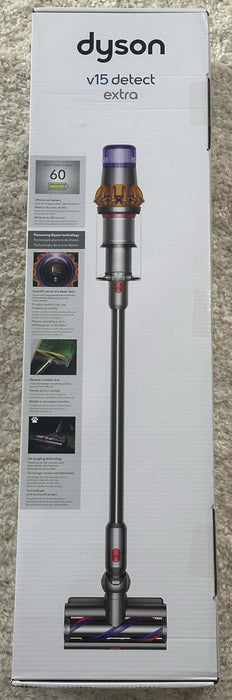 Dyson V15 Detect Total Clean Extra Cordless Vacuum - Yellow/Nickel