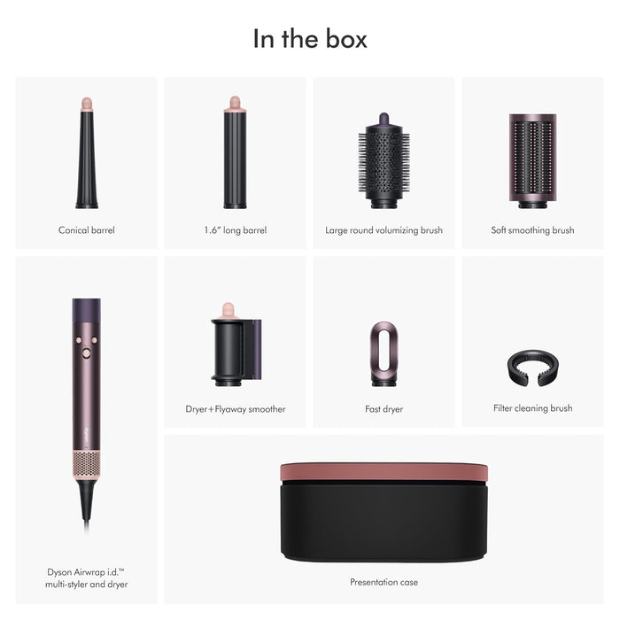 Dyson Airwrap i.d. Multi-styler & Dryer Straight+Wavy - Jasper Plum
