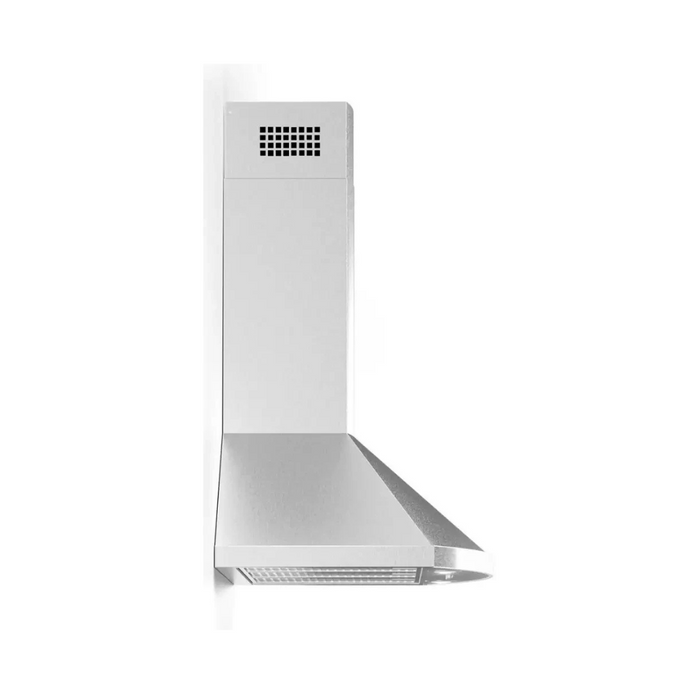 Forte TEGA36 Tega Wall Mount Range Hood with 4 Speeds/600 CFM Blower, Electronic Push Button Controls
