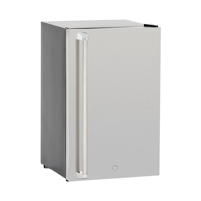 Summerset SSRFR21D 21 Inch Freestanding/Built-In All Refrigerator with 4.5 Cu. Ft. Capacity, Adjustable Digital Thermostat: Right Hinge