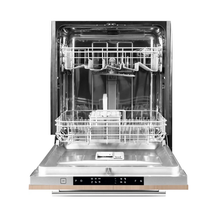 Forte F24DWS450PR 450 Series Fully Integrated Built-In Panel Ready Dishwasher with 10 Place Setting Capacity, 6 Wash Cycles, 49 dBa Noise Level, Multiple Filter System, Smart Wash System, Durable Stainless Steel Tub, and ENERGY STAR® Certified: 24 Inch