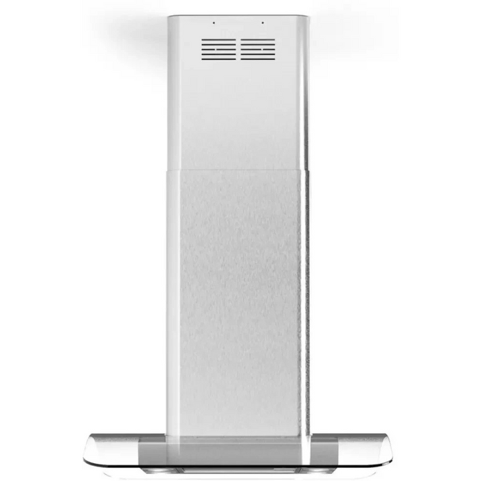 Forte CORTIVOISLAND36 Cortivo 36 Inch Island Mount Range Hood with 4-Speed/600 CFM Blower, Electronic Push Button Control, LED Lighting, Dishwasher-Safe Mesh Filter, Time Delay Shut-Off, Grease Filter Light Indicator, Charcoal Filter Light Indicator
