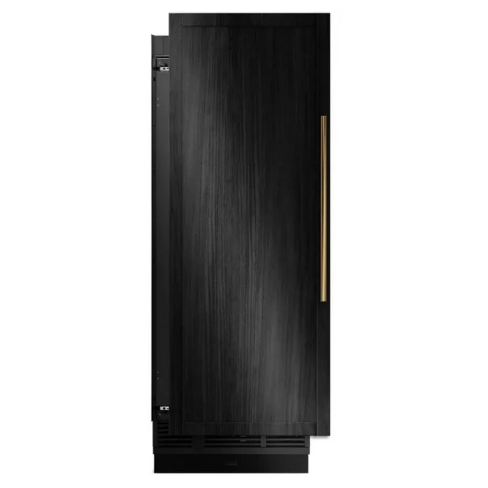 JennAir JBZFL30IGX 30 Inch Panel Ready Built-In Smart Freezer Column with 17 Cu. Ft. Capacity, Amazon Alexa, Google Assistant, Prism Ice Maker, Vacation Mode, Ecliptic Lighting, Sabbath Mode, and ENERGY STAR® Certified: Left Hinge - Panel Ready