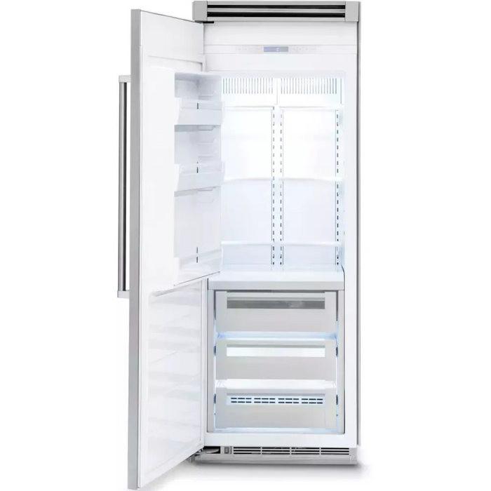 Viking 5 Series VCFB5363LSS 36 Inch Freezer Column with 19.2 cu. ft. Capacity, 7 Total Shelves, 2 Wire Baskets, 5 Aluminum Door Bins, Adaptive Defrost and ProChill Temperature Management System: Stainless Steel, Left Hinge