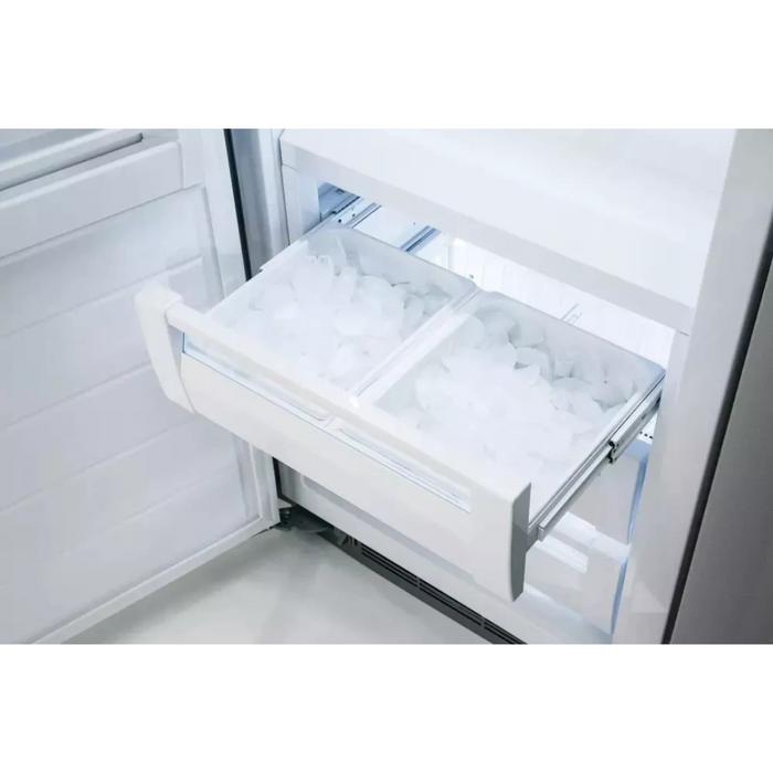 Viking 5 Series VCFB5363LSS 36 Inch Freezer Column with 19.2 cu. ft. Capacity, 7 Total Shelves, 2 Wire Baskets, 5 Aluminum Door Bins, Adaptive Defrost and ProChill Temperature Management System: Stainless Steel, Left Hinge