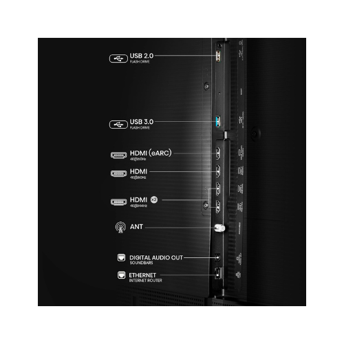 Hisense - 75" Class S7 Series Canvas TV 4K QLED TV with Hi-Matte Display and UltraSlim Wall Mount 75S7N