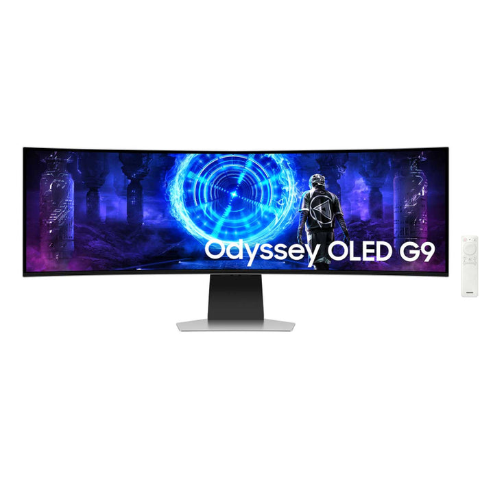 Samsung LS49DG956SNXGO Odyssey OLED G9 (G95SD) Curved Gaming Monitor 49-Inch Dual QHD 240Hz 0.03ms in Metal