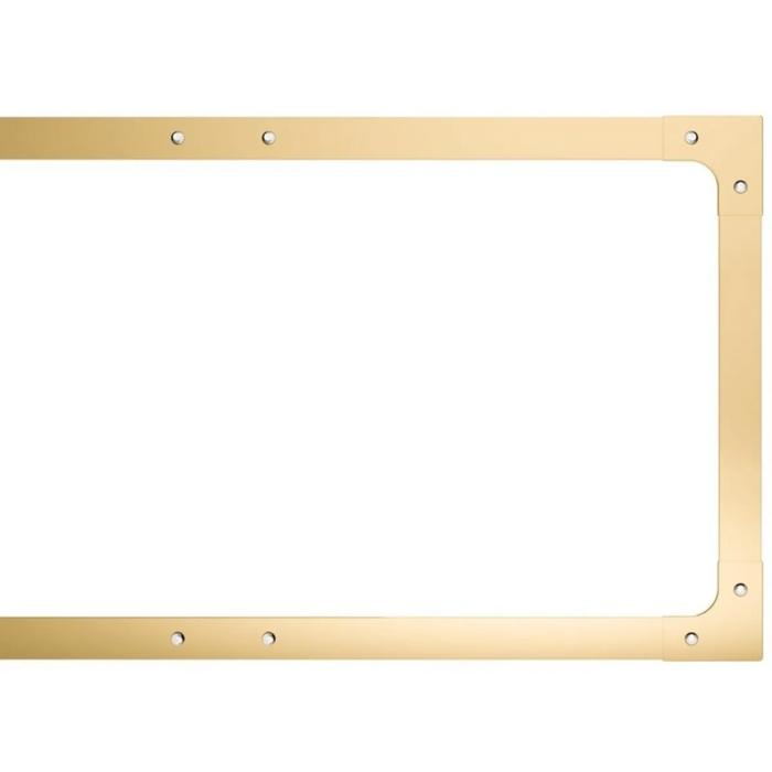 ILVE 60" Nostalgie Dual Fuel Range 8 Burner Griddle Antique White Brass NG UPN150FDMPA + KCN150G