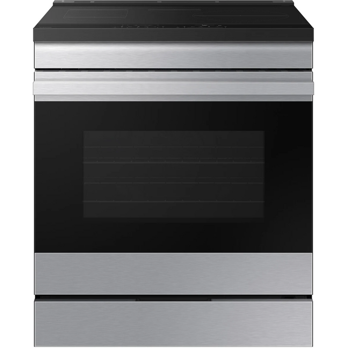 30 Inch Smart Slide-In Induction Range with 4 Elements, 6.3 Cu. Ft. Oven Capacity, Oven Camera, Air Fry, Convection+, Ambient Edge Lighting™, Self & Steam Clean, Sabbath Mode, ADA Compliant and ENERGY STAR® Certified: Stainless Steel