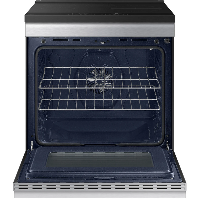 30 Inch Smart Slide-In Induction Range with 4 Elements, 6.3 Cu. Ft. Oven Capacity, Oven Camera, Air Fry, Convection+, Ambient Edge Lighting™, Self & Steam Clean, Sabbath Mode, ADA Compliant and ENERGY STAR® Certified: Stainless Steel