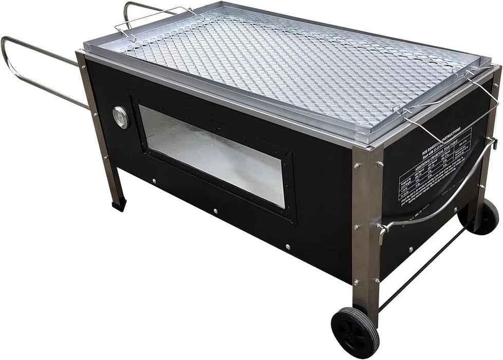 Bene Casa Black Caja Asadora Roasting Box with Window, 100lb BC-77185