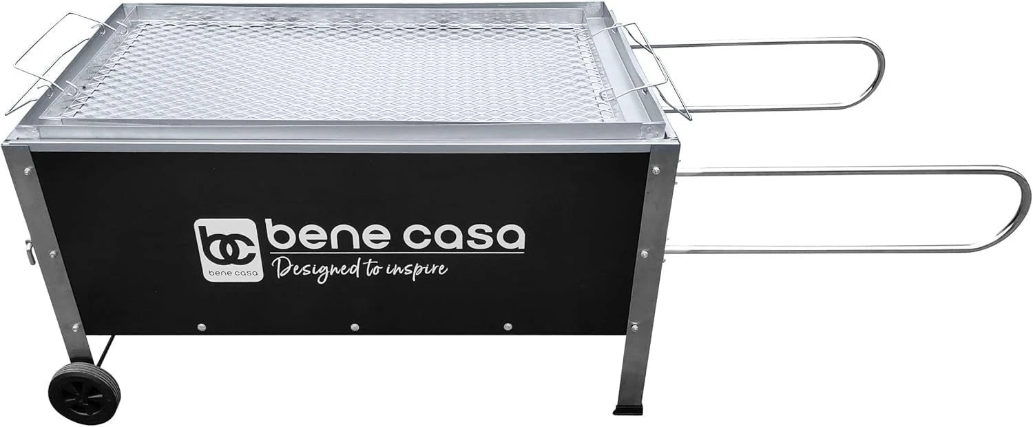 Bene Casa Black Caja Asadora Roasting Box with Window, 100lb BC-77185