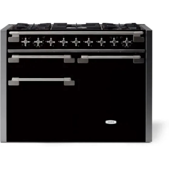 AGA Elise Series Classic Color Collection AEL481DFMBL 48 Inch Freestanding Dual