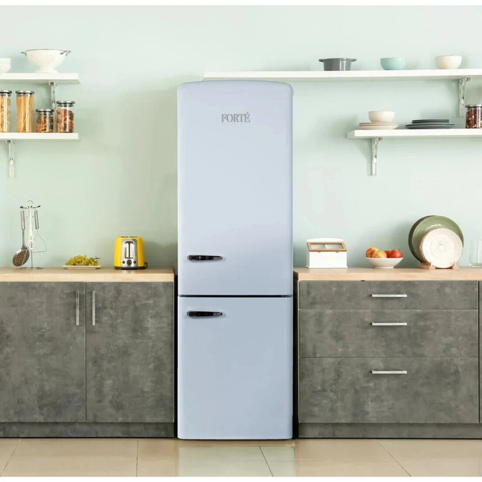 Forte F12BFRES450RBL 24 Inch Counter Depth Freestanding Bottom Mount Refrigerator