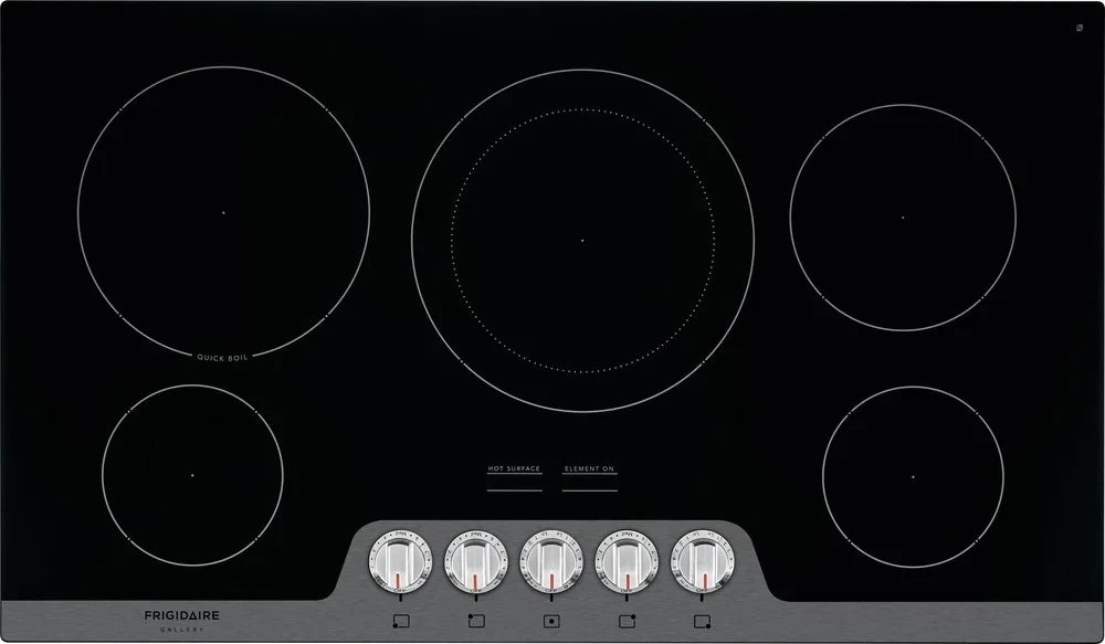 Frigidaire FGEC3648US 36 Inch Electric Cooktop with Fits-More™ Cooktop