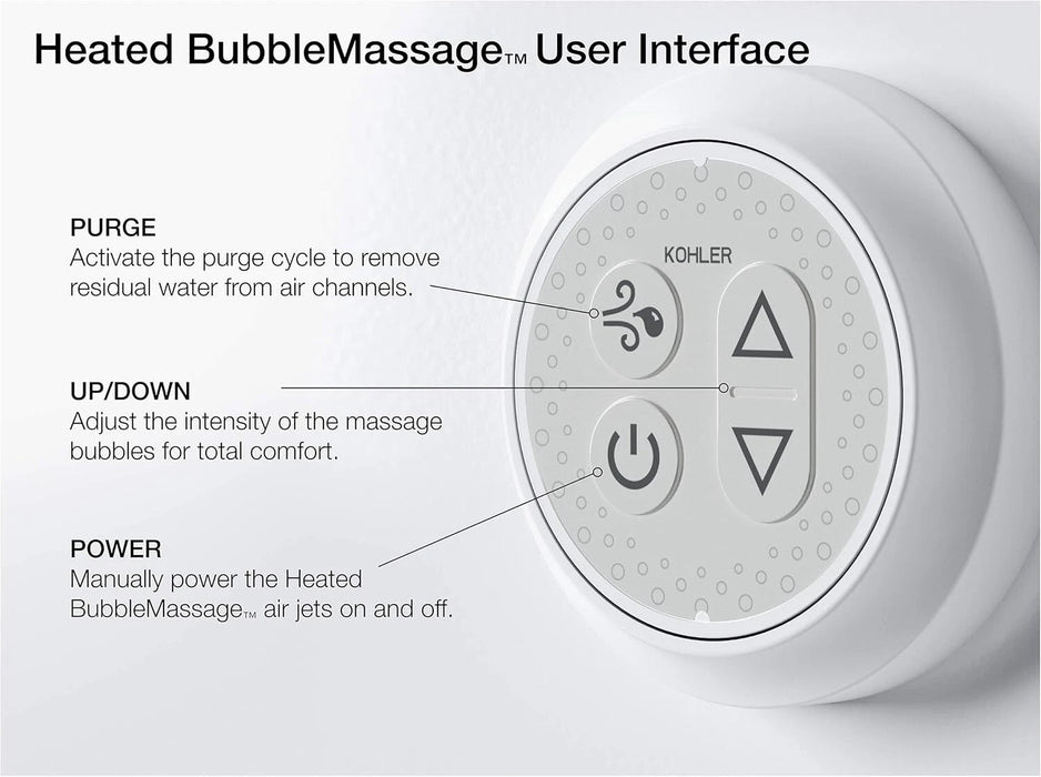 Kohler K-1949-GHLA-0 Archer Bathtub, White