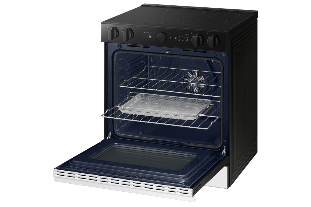 Samsung Bespoke Slide-in Electric Range Illuminated Precision Knobs NSE6DB870012AA
