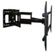 Dual Arm Articulating mount 40" to 85", 32" extension - TheAvDudes.com
