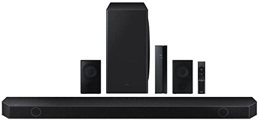 Samsung HW-Q910B 9.1.2ch Soundbar w/ Wireless Dolby Atmos DTS:X and Rear Speakers (2022) - TheAvdudes.com