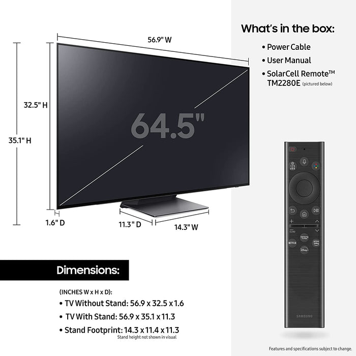 65" Class S95B OLED 4K Smart TV (2022) - TheAvdudes.com