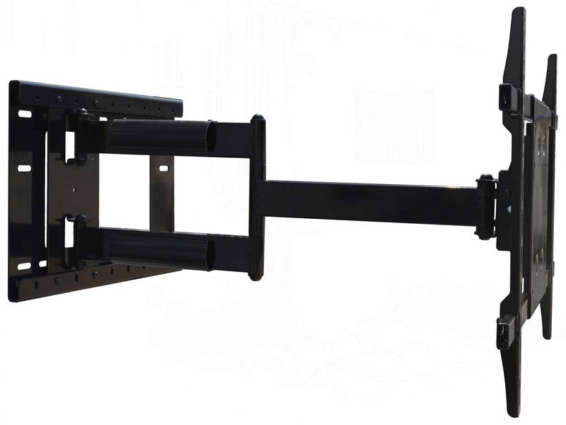 Smooth Articulating LED TV Mount with 31.5" extension, dual studs, 120 lbs load capacity - TheAvDudes.com