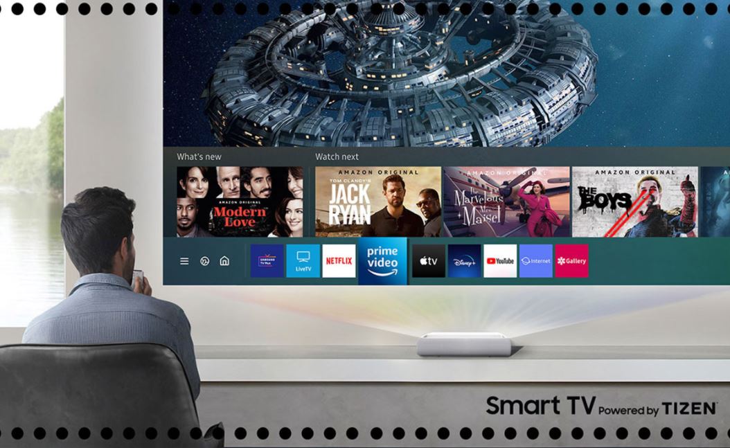 Samsung 130" The Premiere LSP9T 4K Smart Triple Laser Projector (2020) - SP-LSP9TFAXZA - TheAvDudes.com