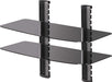 Universalmounts Equipment Rack- wide Shelf with Glass - TheAvDudes.com